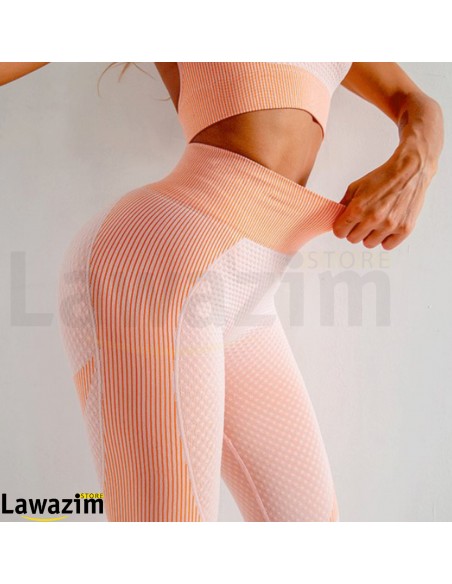 اللباس الرياضي النسائي الجذاب بقطعتين Vêtements d'entraînement pour Femmes