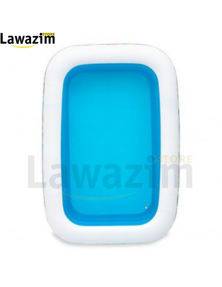 مسبح قابل للنفخ للأطفال مزين بورود Piscine Gonflable Pour Enfants Bestway Rectangulaire Fleurs