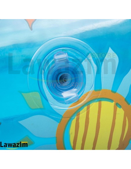 مسبح قابل للنفخ للأطفال مزين بورود Piscine Gonflable Pour Enfants Bestway Rectangulaire Fleurs