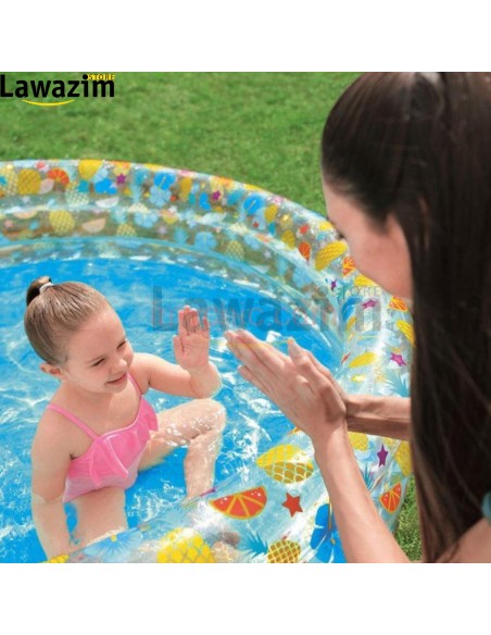 مسبح قابل للنفخ للأطفال بتصميم دائري BESTWAY Piscine Gonflable Ronde Pour Enfants