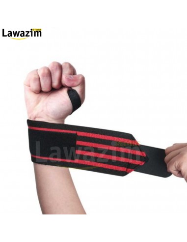 لفة المعصم القوية مع حلقة الإبهام لثبات اكبر خلال التمارين الرياضيةPro Hanson Protège-poignets