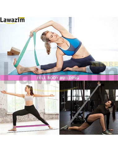 Long Fabric Resistance Bands  أربطة احترافية لتدريبات المقاومة للسيدات ذات جودة عالية