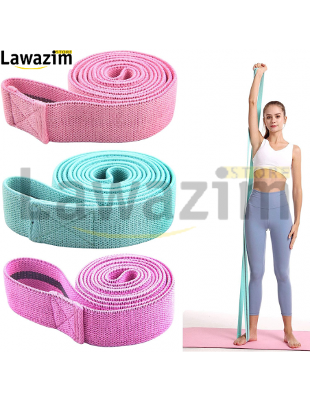 Long Fabric Resistance Bands  أربطة احترافية لتدريبات المقاومة للسيدات ذات جودة عالية
