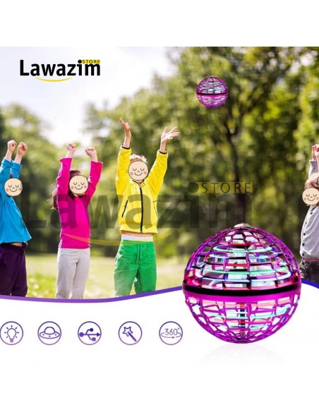 الكرة الطائرة تجربة طيران مثيرة ومدهشة - flying spinner