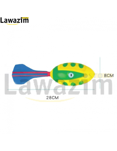 Outdoor Kid Toys Throw Rocket PU Outdoor Foam Rocket Missile