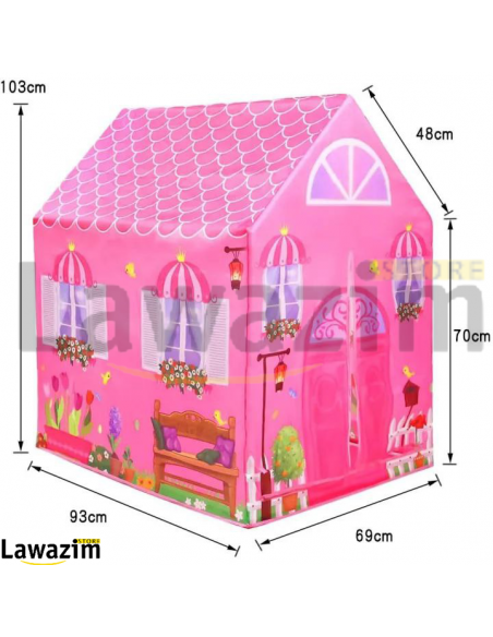 Pink Princess Kids Tent - خيمة الأميرة الوردية للأطفال