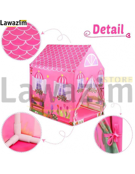 Pink Princess Kids Tent - خيمة الأميرة الوردية للأطفال
