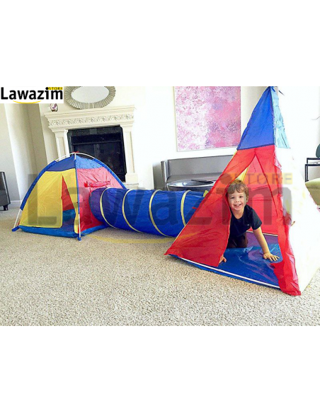 Adventure pyramidTent kids - خيمة المغامرات الهرم للاطفال