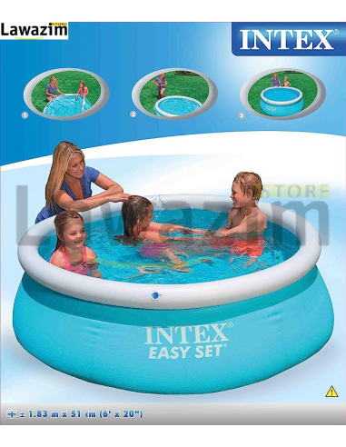 حمام السباحة القابلة للنفخ/28101 Piscines gonflables INTEX Easy Set