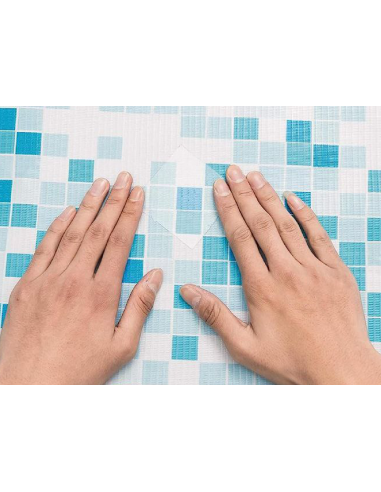 اللاصقات الشفافة لتصليح ثقوب الأحواض و الألعاب القابلة للنفخ  Patches de Réparation Adhésif pour Piscine et Jeux Gonflable