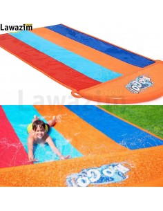 ملعب الإنزلاق المائي المنزلي بأربع ممرات  Bestway H2OGO!Quadruple Water Slide