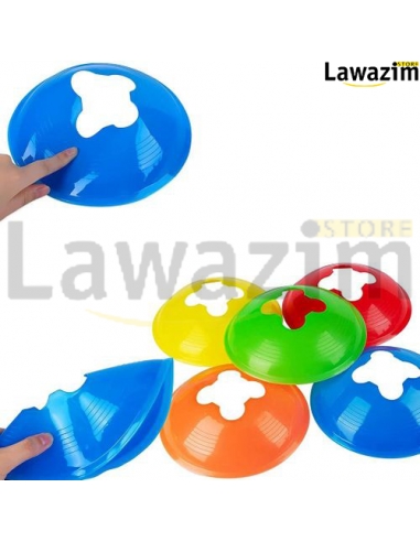 اقراص مخروطية لكرة القدم / cones d'entrainement / disc training cones