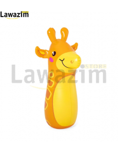 Jouets de box gonflable pour enfants giraffeدمية الملاكمة للأطفال القابلة للنفخ