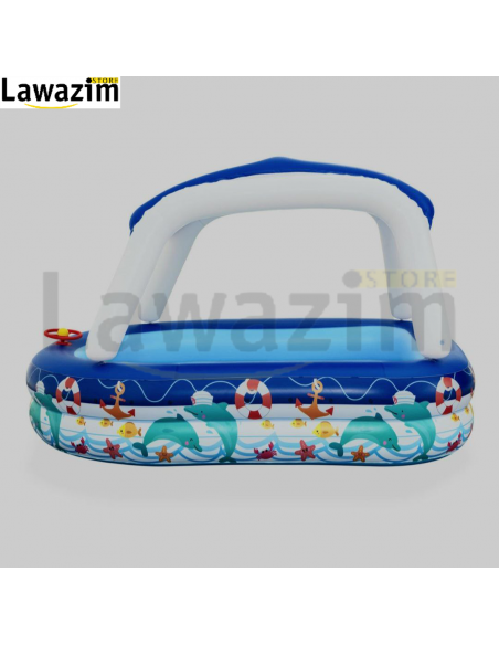 حوض سباحة من انتكس سيارة بمظلة واقية/piscine Intex avec auvent de protection