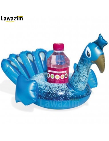حاملة الأكواب Bestway القابلة للنفخ Bestway Peacock Porte-gobelet flottant