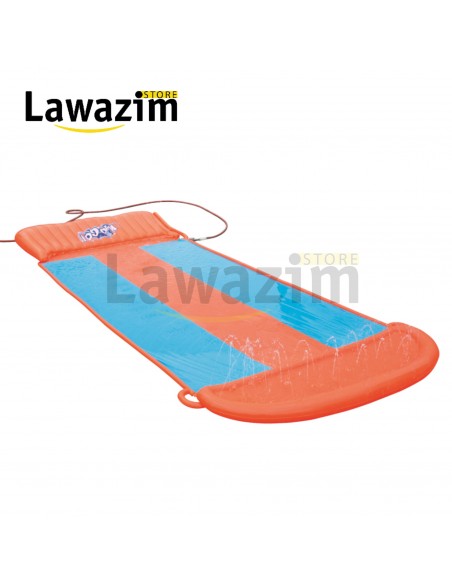 منزلق مائي قابل للنفخ  متعة الألعاب المائية في الهواء الطلق - H2O Go Boogie Splasher Bestway
