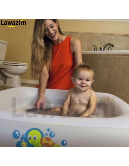 حوض استحمام مريح للأطفال Baignoire Gonflable pour enfants