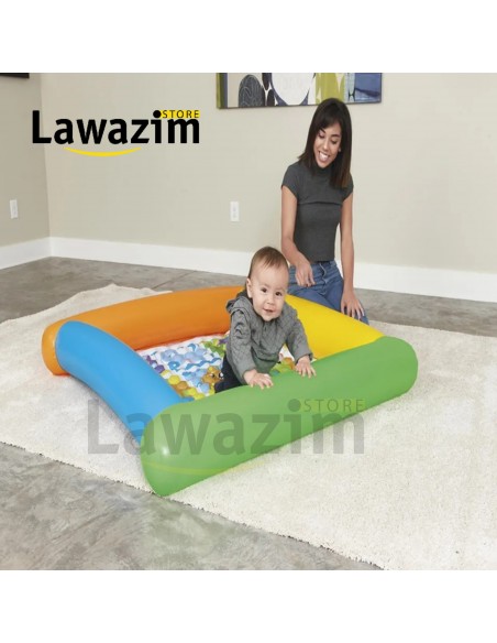 حصيرة اللعب المميزة للأطفال بتصميم الحيوانات  - Tapis de Jeu Gonflable avec des Animaux