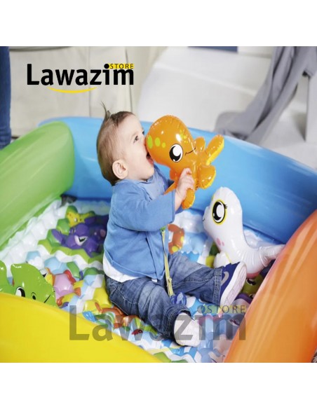 حصيرة اللعب المميزة للأطفال بتصميم الحيوانات  - Tapis de Jeu Gonflable avec des Animaux