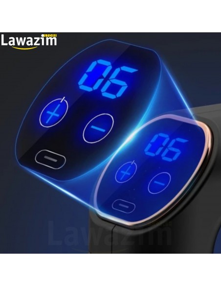 أداة التدليك الإحتافية مزدوجة الرؤوس  Pistolet de Massage électrique professionnel, Double tête