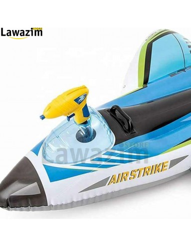 طائرة مائية قابلة للنفخ مع مدفع مائي للأطفالAvion gonflable avec canon à eau
