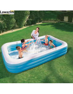 المسبح العائلي انتكس بثلاث طبقات 54009 Bestway Piscine Gonflable