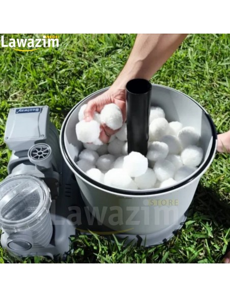 كرات Bestway لتصفية الماء و ترشيحه المتعددة Balles Filtrantes Polysphere Flowclear Bestway