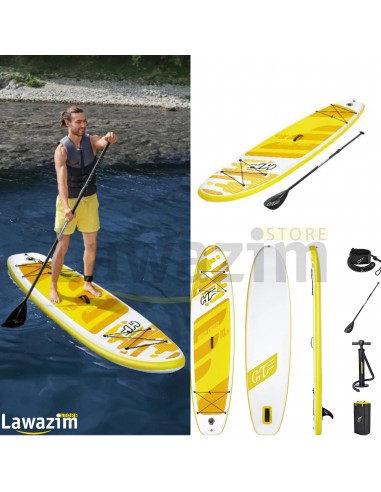 لوح تجديف من Bestway سريع و قابل للنفخ Paddle SUP gonflable Aqua Cruise Tech Hydro-Force