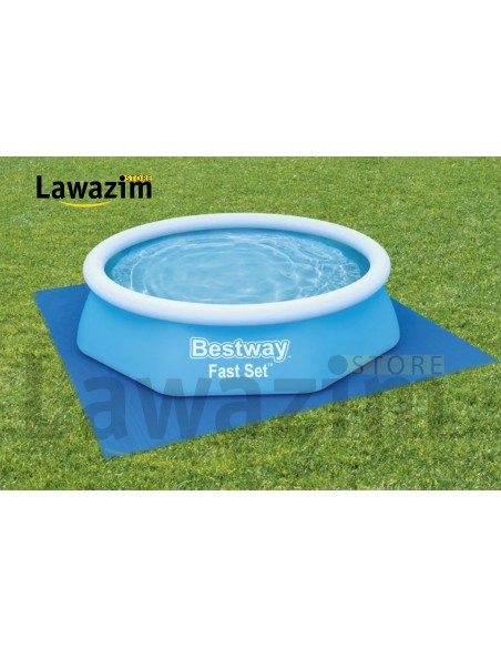 أرضية الحماية لحوض السباحة / Tapis de protection pour la piscine