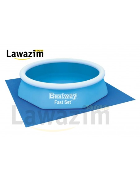 أرضية الحماية لحوض السباحة / Tapis de protection pour la piscine