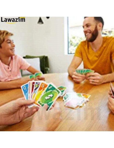 لعبة البطاقات UNO الجماعية Uno, Jeu Avec, Cartes Actions Et Cartes Joker