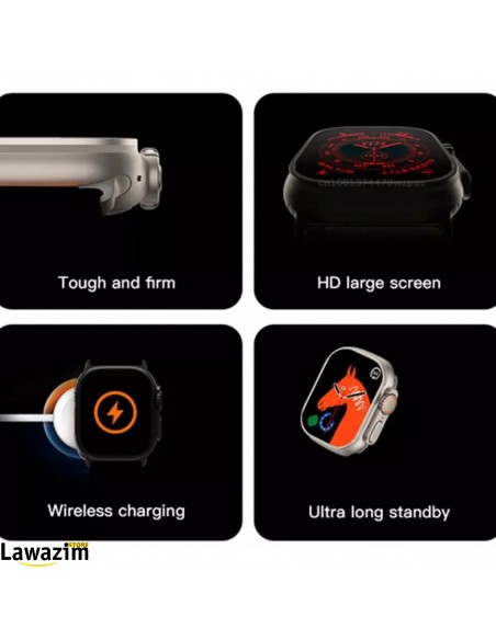 ساعة ذكية T800 Ultra لإجراء و تلقي المكالمات مقاومة للماء-smart Watch T800 Ultra