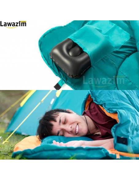 حقيبة النوم Bestway الدافئة للتخييم في الطبيعة Bestway pavillon Sac de Couchage avec Oreiller