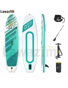 لوح مجداف من Bestway قابل للنفخ مع مضخة يدوية وحقيبة ظهر Hydro-Force Sup, Planche à pagaie Gonflable Ensemble Complet