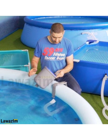 مضخة Bestway لتصفية ماء المسبح من الشوائب Skimmer avec accroche pour piscine hors sol