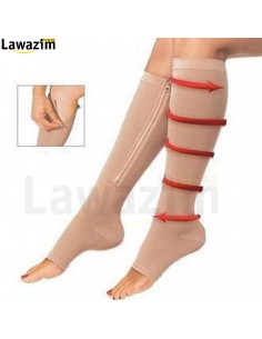 جوارب zip sox لدعم الكعب و القدم Pair Zip Sox Compression Socks