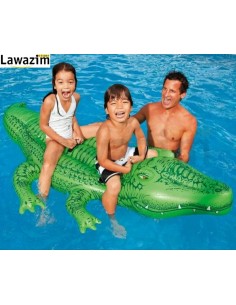 58562 INTEX Floating Crocodile - عوامة سباحة قابلة للنفخ على شكل تمساح