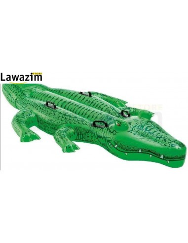 58562 INTEX Floating Crocodile - عوامة سباحة قابلة للنفخ على شكل تمساح