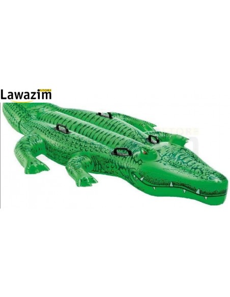 58562 INTEX Floating Crocodile - عوامة سباحة قابلة للنفخ على شكل تمساح
