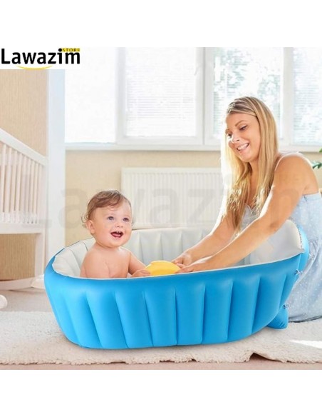 Baby Foldable Swimming Pool Shower - حمام سباحة القابل للنفخ للأطفال