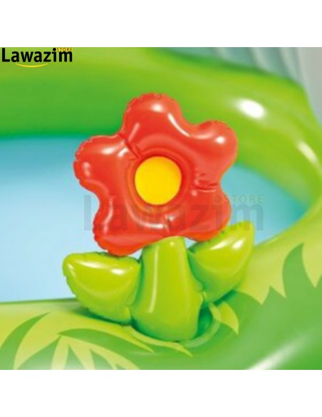 مسبح الأطفال على شكل قلعة Piscine Gonflable Château Royal pour enfants