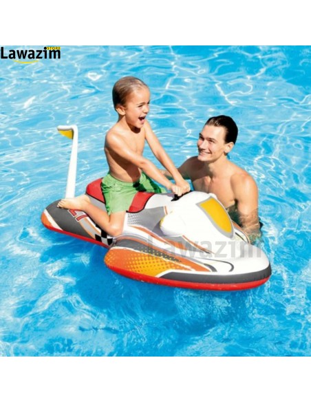 دراجة سباحة مائية قابلة للنفخ للأطفال Intex Wave Rider Ride-On