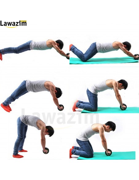 عجلة تمرين اعضلات البطن  الإحترافية AMONIDA Roue d'entraînement Abdominale