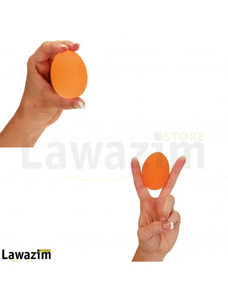 الكرات البيضاوية لتمرين عضلات اليد و الأصابع Boules ovales pour exercer les muscles de la main et des doigts