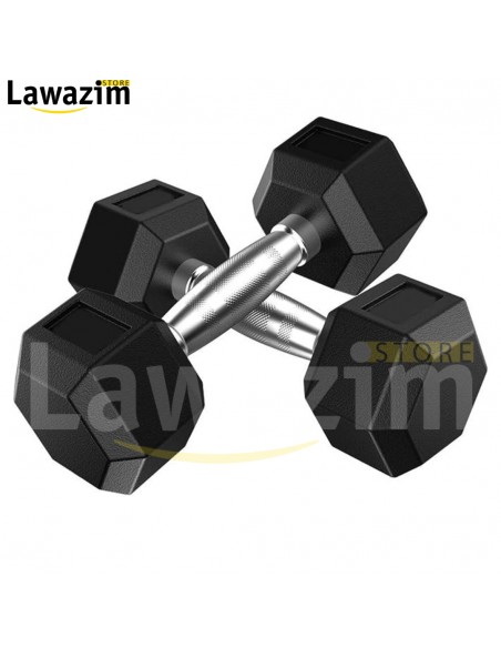 الدمبل الأسود للمحترفين - Les haltère Noir Professionnel - Dumbbell Professional