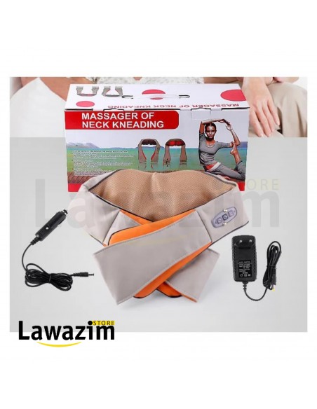 مساج العنق والظهر والكتف الكهربائي - Massage Électrique pour Cou, Dos et Épaules