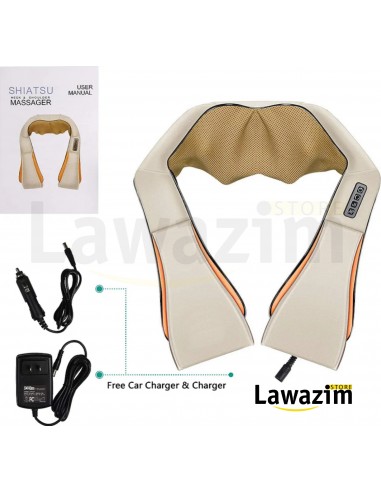 مساج العنق والظهر والكتف الكهربائي - Massage Électrique pour Cou, Dos et Épaules
