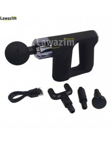 مدلك العضلات اللاسلكي  Masseur musculaire sans fil avec 4 têtes