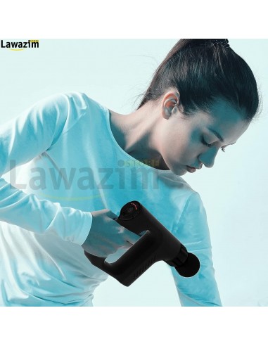 مدلك العضلات اللاسلكي  Masseur musculaire sans fil avec 4 têtes