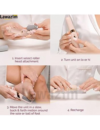 أداة باديكير للعناية بالقدمين  Finishing Touch Flawless Pedi